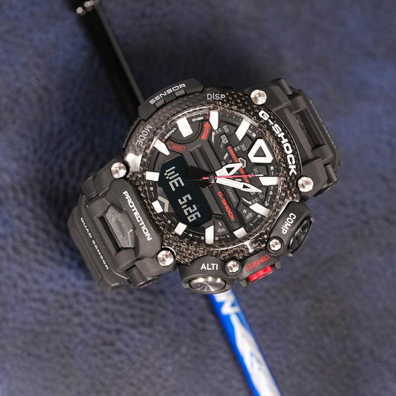 Casio G-SHOCK Master of G Aerospace Serie 200 m Waterdicht Kwarts Uurwerk Hars Band Japans en Koreaans Horloge Heren's Horloge Zwart GR-B200-1AER