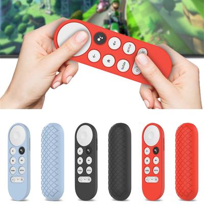 Shockproof Anti-Slip Silicone Protective Case Cover for Chromecast-2020 Remote
