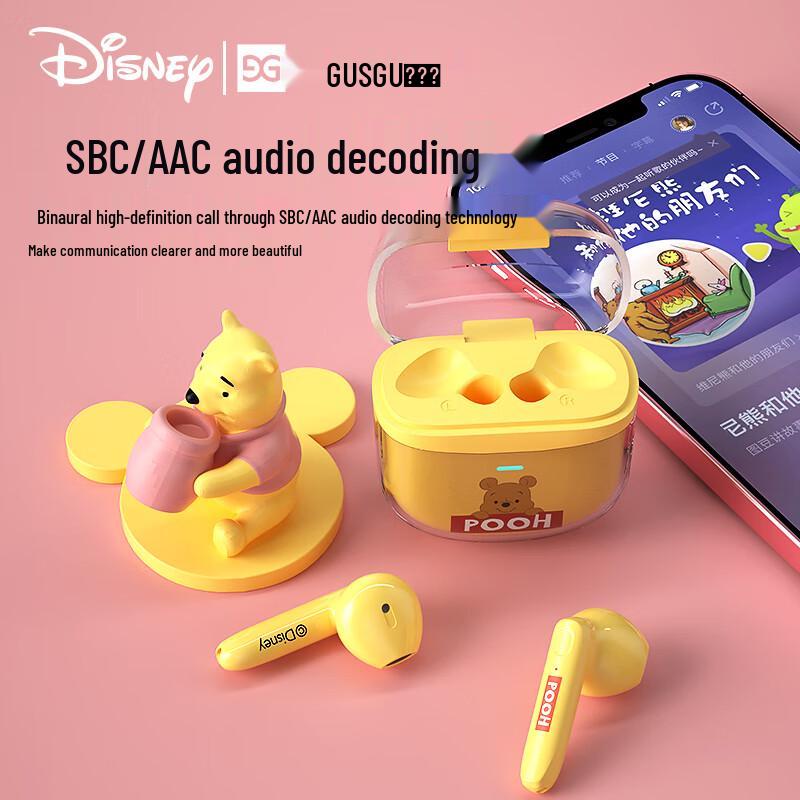 GUSGU Disney True Wireless Half-In-Ear Bluetooth Earbuds