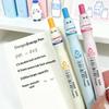 2/5Pcs 0.5Mm Large Capacity Fun Quick-Drying Pens Creative Milk Bottle Gel Pens Simple Cute And Stylish Black Pens