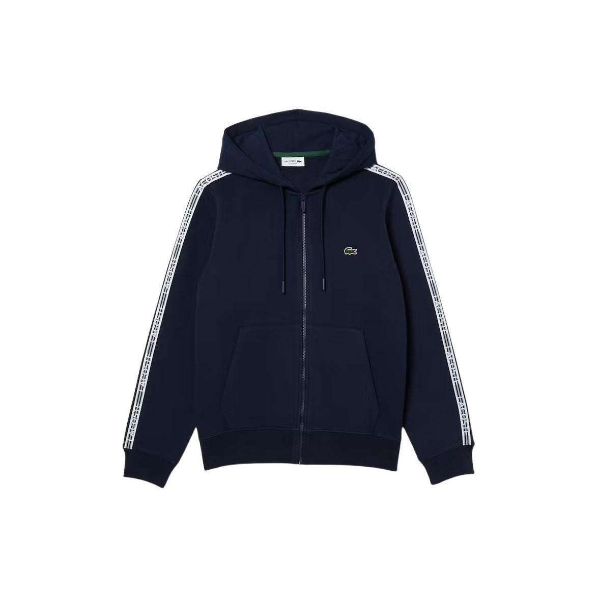 LACOSTE Logo-patch Hoodie SH5065-166 S black