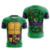 Sommer Mænds 3D Printet Rund Hals T-shirt