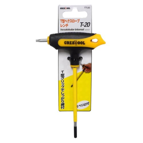 Greattool Arcland Sakamoto T-Type Hexalobular Wrench T-20 TT-20