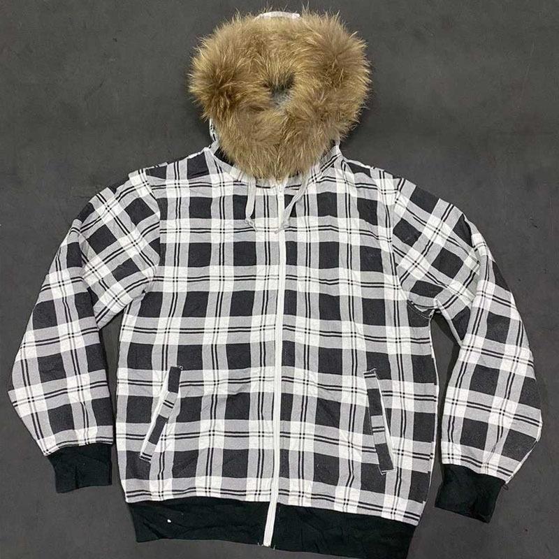 Harajuku Y2k Millennial Hottie Amerikanischer Retro Pelzkragen Patchwork Hoodie Reißverschluss Hoodie Damen Herbst/Winter Hip Hop Reißverschlussjacke