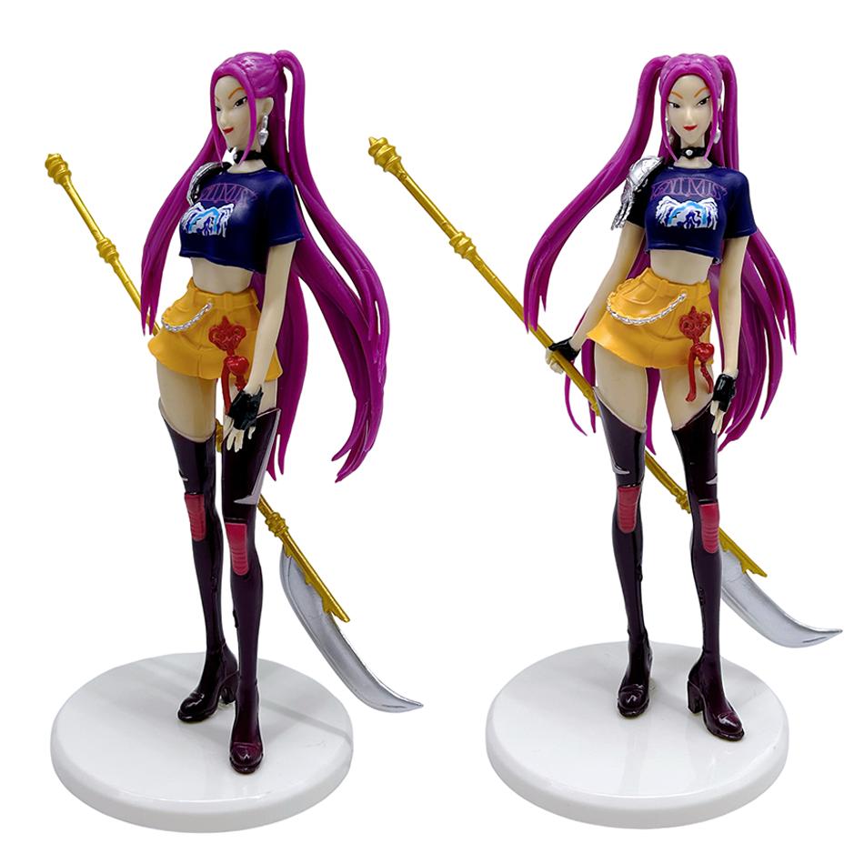 Best- Kpop Anime Girl Group Action Figures 3pcs Standing Style Cute Desk Decor Game Collectibles Perfect Gift for Fans