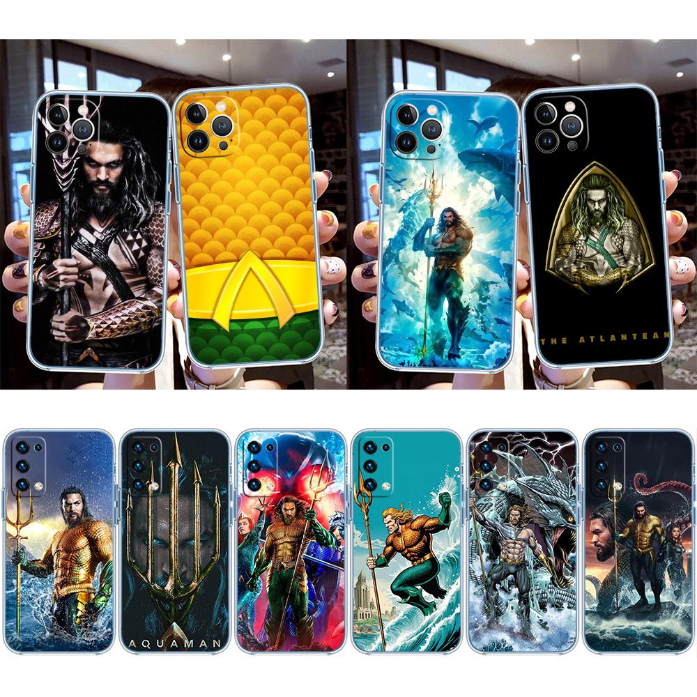 Aquaman Transparent Phone Case for Motorola Moto G10 G20 G30 G31 G32 G34 G35 G41 G42 G50 G51 G52 G55 G60 G60S G62 G71 G72 G75
