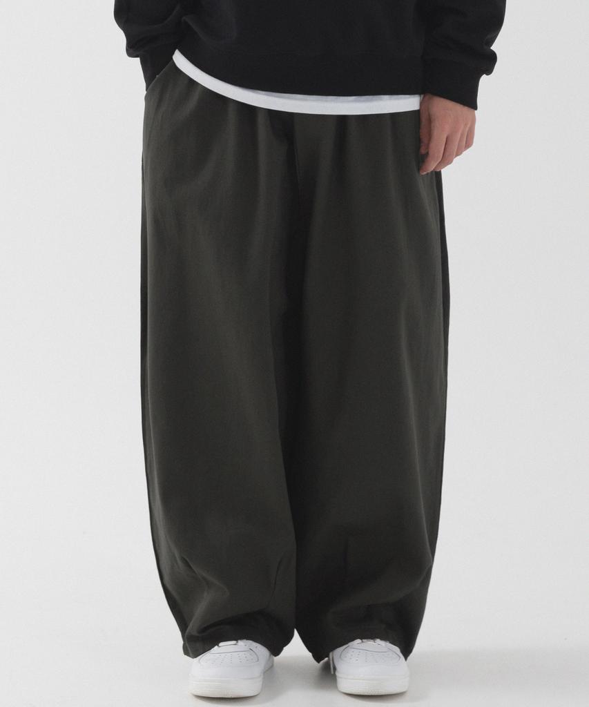 PIANER [2 Pack] Washed Cotton Balloon Pants (4 Colors)
