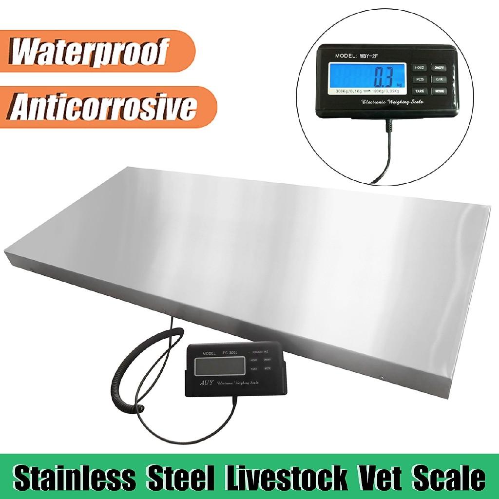 Animal/Parcel Platform Scale Heavy Electronic Balance Floor Bench Weighting Scale Commercial Digital Display Scales
