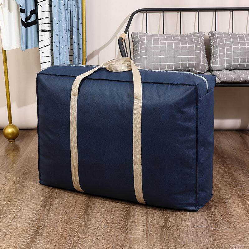 Waterproof Travel Luggage Handbag Durable Home Clothes Storage Bags With Zipper Quilt Blanket Organizer Sorting Bags Foldable