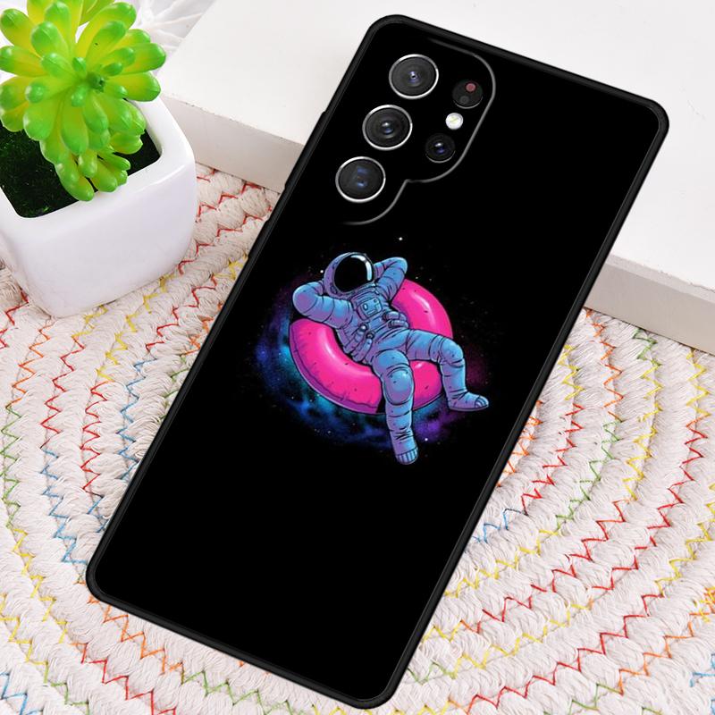 Outer Space Silicone Phone Case For Samsung Galaxy Note 10 Pro S26 S25 S24 S23 S22 S21 Plus S25Ultra Capa Cover
