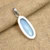 Milky Opal Gemstone Jewelry Handmade 925 Sterling Silver Pendant For Wedding Gift