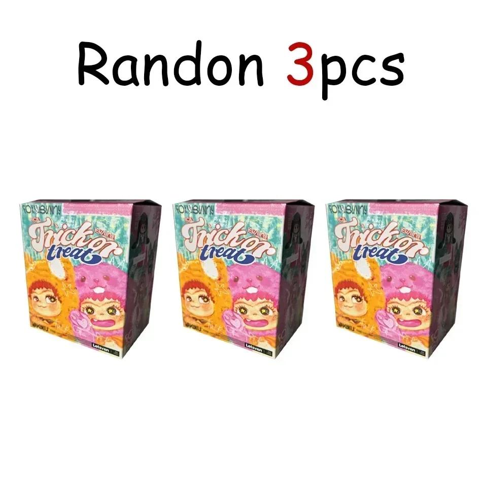 Bandai Wakuku Peluche Colgante Caja Sorpresa Zorro y Conejo Serie Diario Travieso Regalo de Cumpleaños Navidad Adorno Lindo Caja Misteriosa@@@