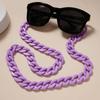 Fashion Eyeglass Sunglasses Chain Glasses Holder Acrylic Women Jewelry Oranments KTY