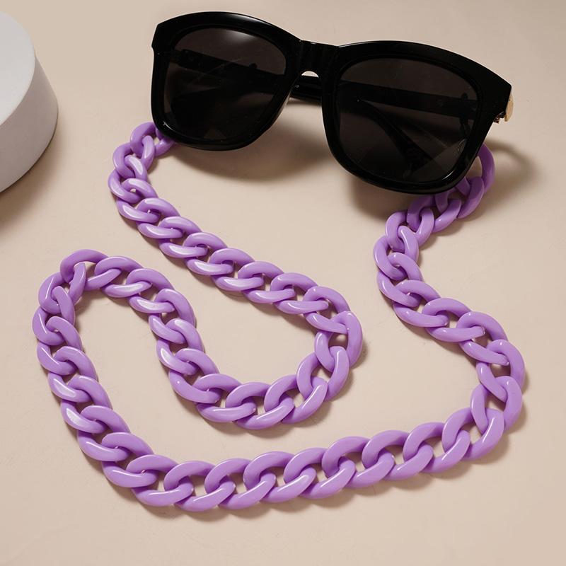 Fashion Eyeglass Sunglasses Chain Glasses Holder Acrylic Women Jewelry Oranments KTY