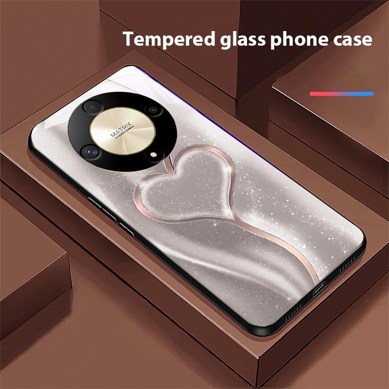 

Постепенная Любовь Большой Для Honor Magic 6 50 70 90 Lite X7b 200 Pro Nova 10 Nova 5T X6 P30 Pura 70 Ultra Закаленное Стекло Чехол Для Телефона For Pura 70 Ultra