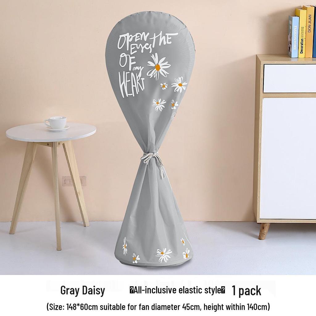 Universal Vertical Floor Fan Dustproof Cover - New Style Electric Fan Protective Sleeve