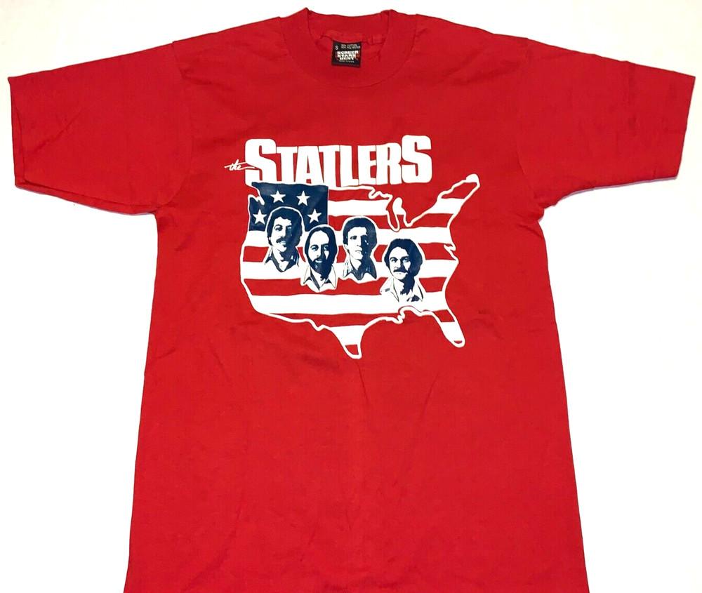 Rare! Vintage 1980s The Statlers Country Music Band T-Shirt New SM Single Stitch Unisex T-Shirt XL
