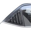 2Pcs Rear Side Vent Window Louvers Cover ABS Racing Style Scoop Trim for Toyota Corolla 2014 2015 2016 2017 2018