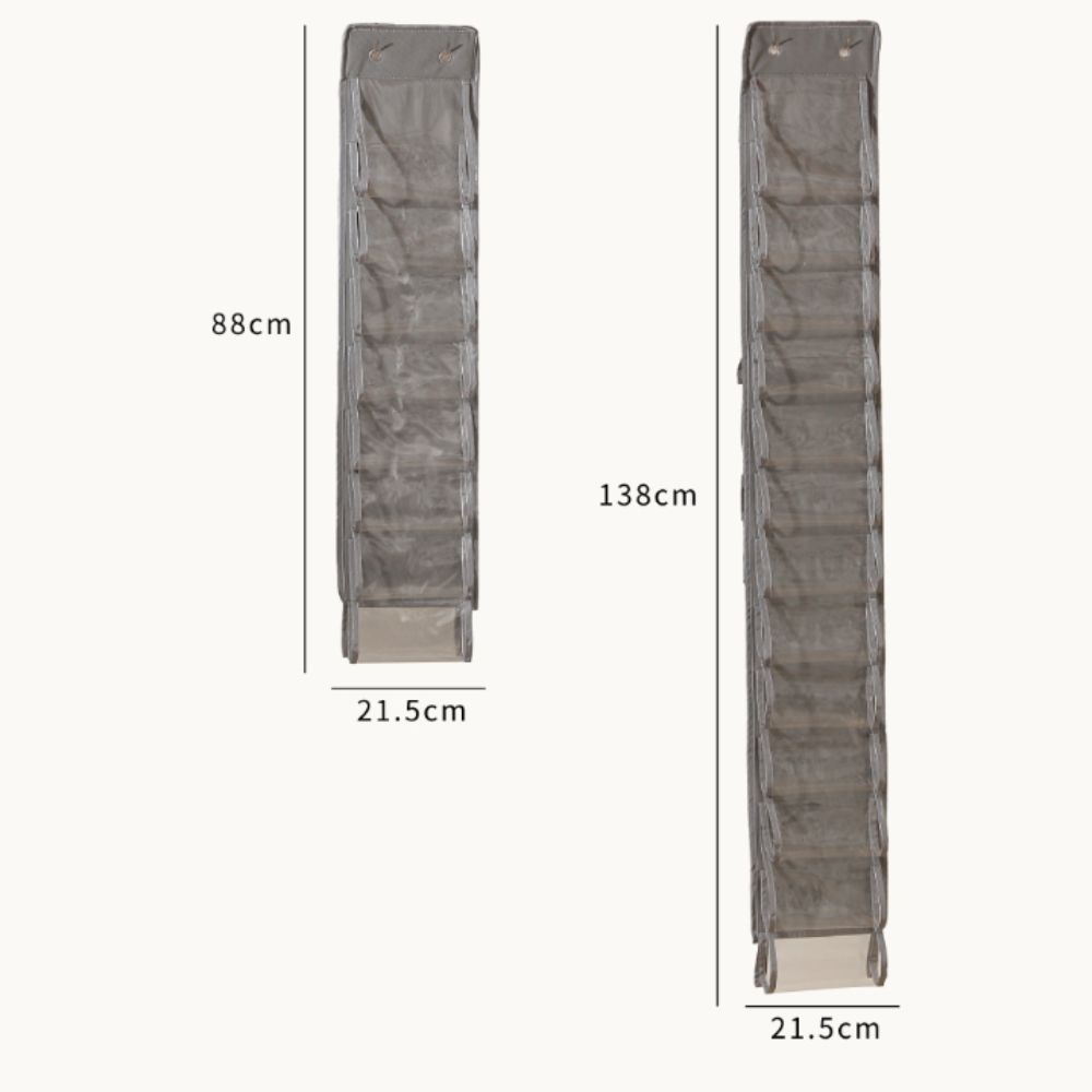 Foldable Compartment Storage Hanger Roll Organiser Closet Storage Hanger  Closet Organisation