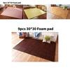 Minde Garden Floral Foam Puzzle Play Mat For Kids Bedroom And Lounge Safety Play Area
