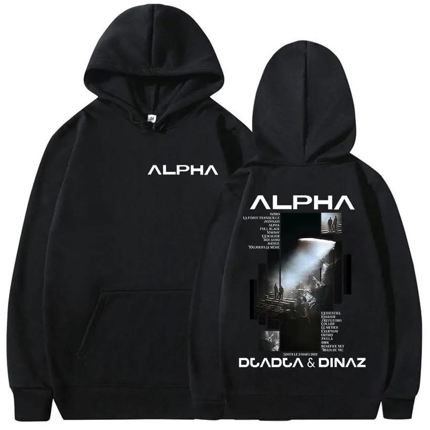 

Rapper Alpha Djadja & Dinaz Tour 2025 New Album Hoody Men Clothing Retro Aesthetic Sweatshirt Fashion High Quality Fleece Hoodie 3XL
