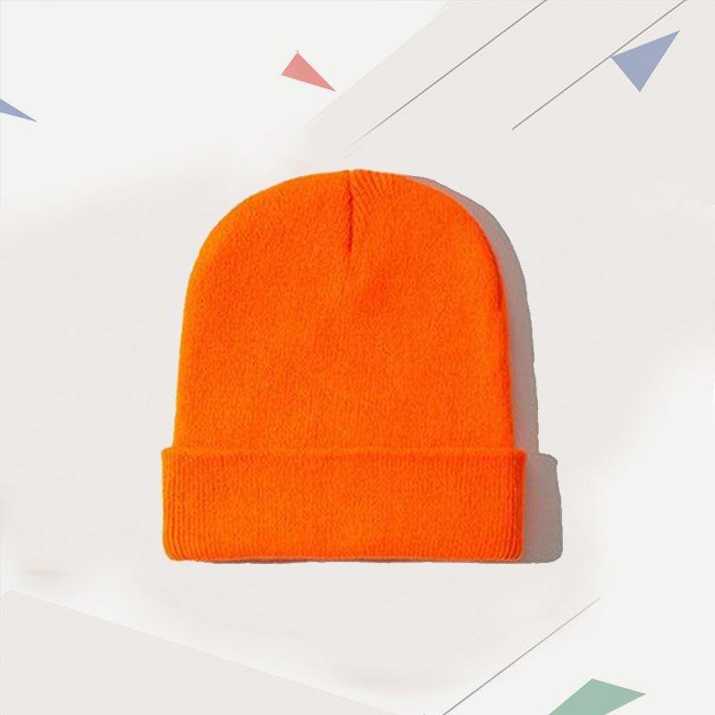 Custom Logo Winter Warm Beanie Personalized Embroidered Knitted Hat Team Stocking Skull Balaclava DIY