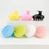 Silicone Shampoo Scalp Hair Massager Head Body Scalp Massage Brush Scalp Massage Brush Comb Magic Handle Brush Spa Massage Brush