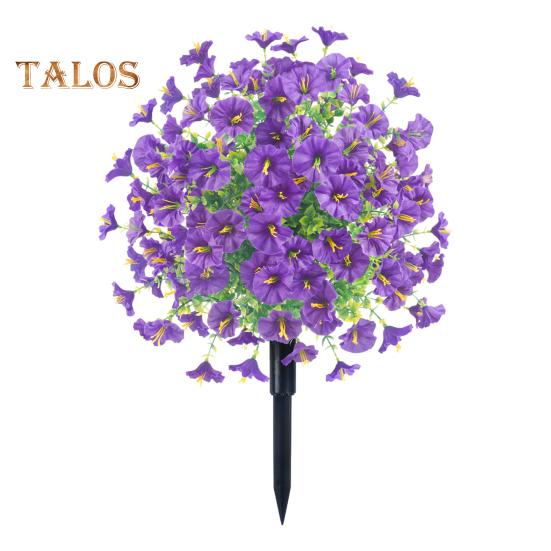 

Искусственный шар Morning Glory 22 дюйма, всепогодный искусственный топиарный шар с шипом в земле, искусственные зеленые кусты, растения для наружного сада, внутреннего декора 1pc фиолетовый