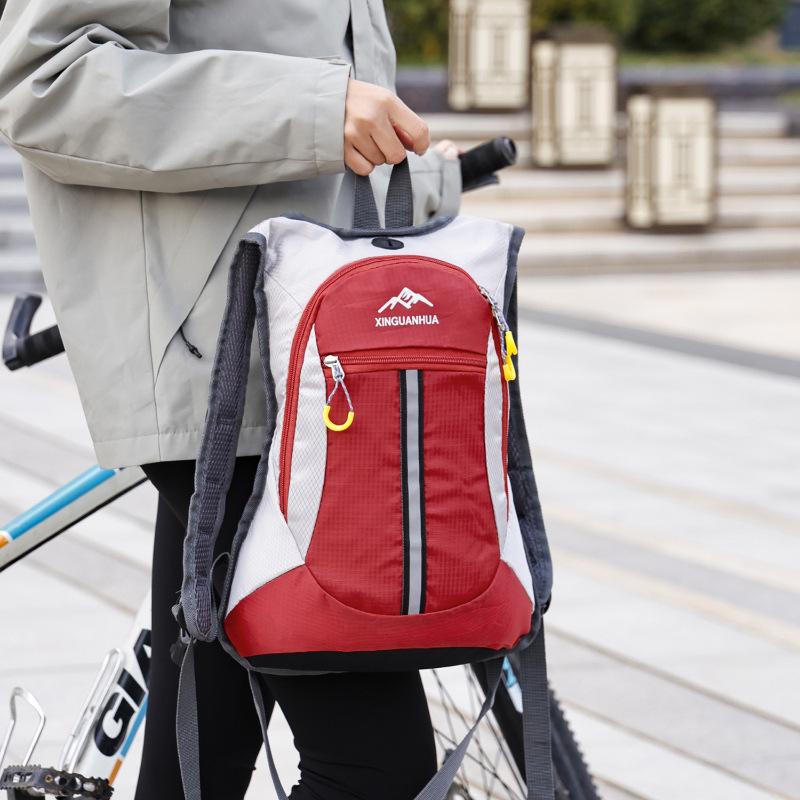 Unisex Lightweight Breathable Cycling Backpack, Wear-resistant, Large Capacity, Multi-compartment for Outdoor and Mountaineering Activities