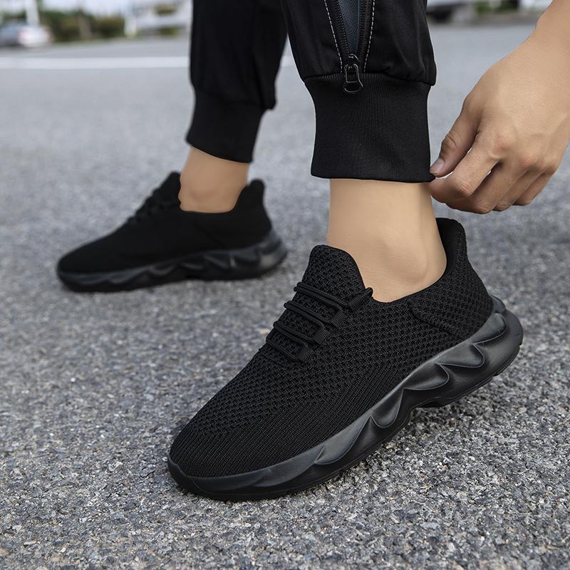 

Damyuan Mesh Sneakers Wear-resistant Casual Shoes for Men Not Slip Training Tennis Outdoor Work Flats Travel Footwear 39