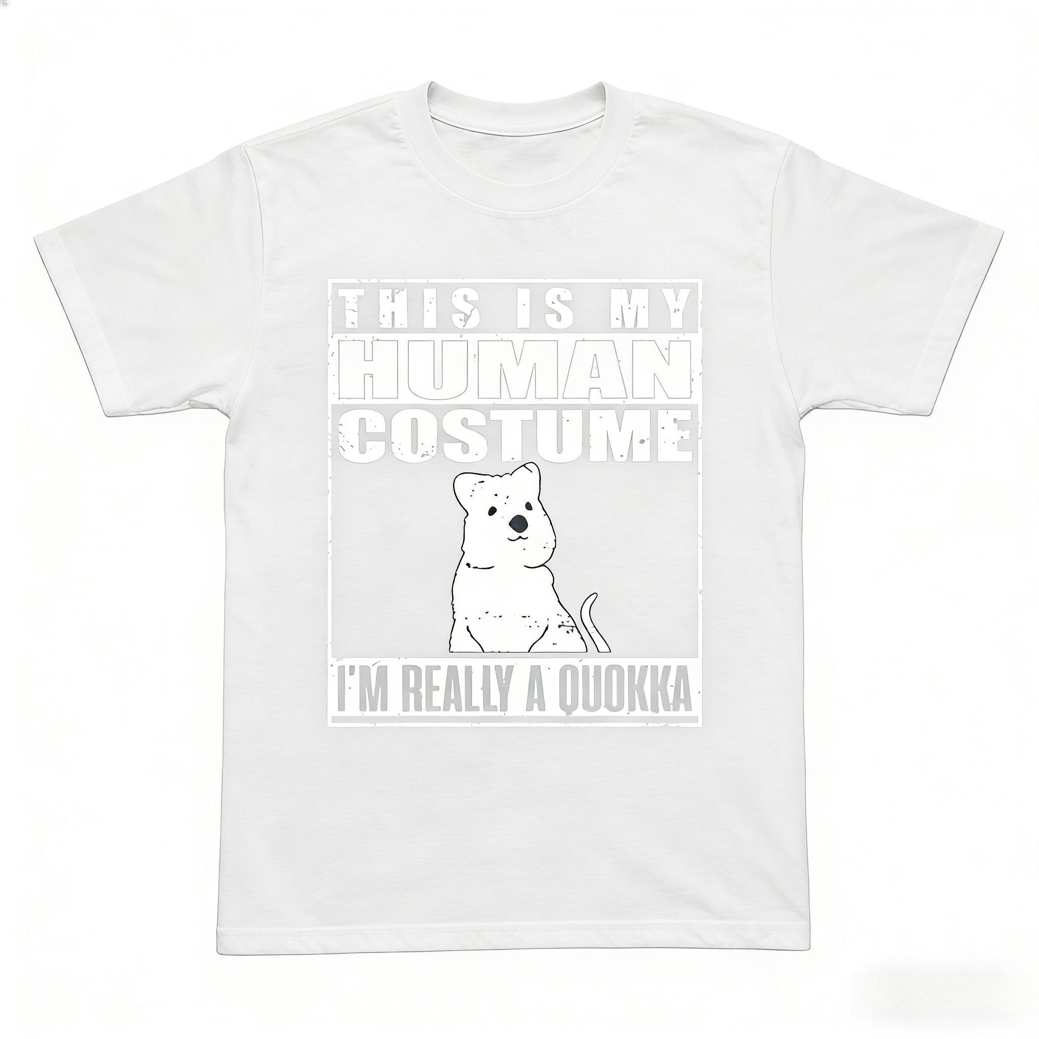 

This Is My HuUnisex Costume I m Really A Quokka Halloween Gift T Shirts Short Sleeve Birthday Summer Style T-shirt Unisexs Clothing M