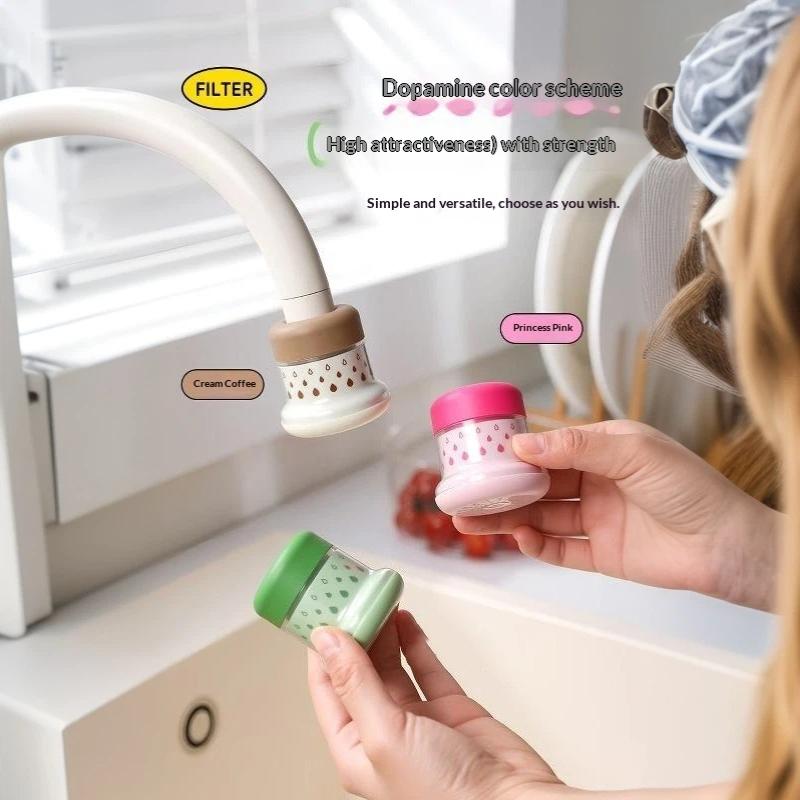 Multi Layer Faucet Water Filter Effective Purification Easy Install For Home Kitchen Bathroom Use