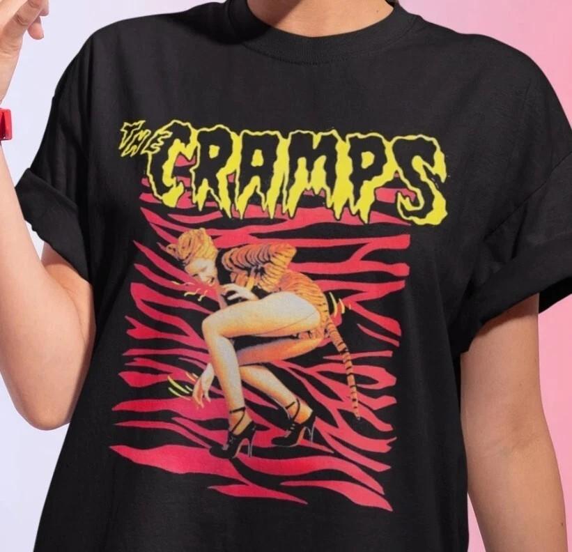 80s THE CRAMPS Punk Rock Psychobilly Tour Tshirt Unisex T-Shirt S