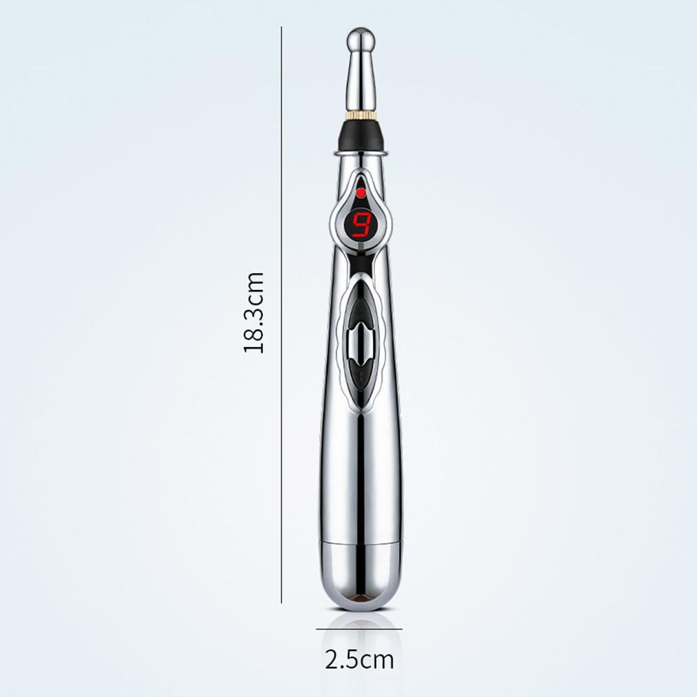 Electric Acupuncture Massage Pen Impulse Stimulus Acupuncture Massage Pen for Women Men Body Health