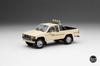 FREESTYLE GCD Scale Toyota Hilux SR5 Xtracab 1985 Beige with DiecastTalk Custom Complete Model 1/64 Accessories, Order, DTG0020-BEI