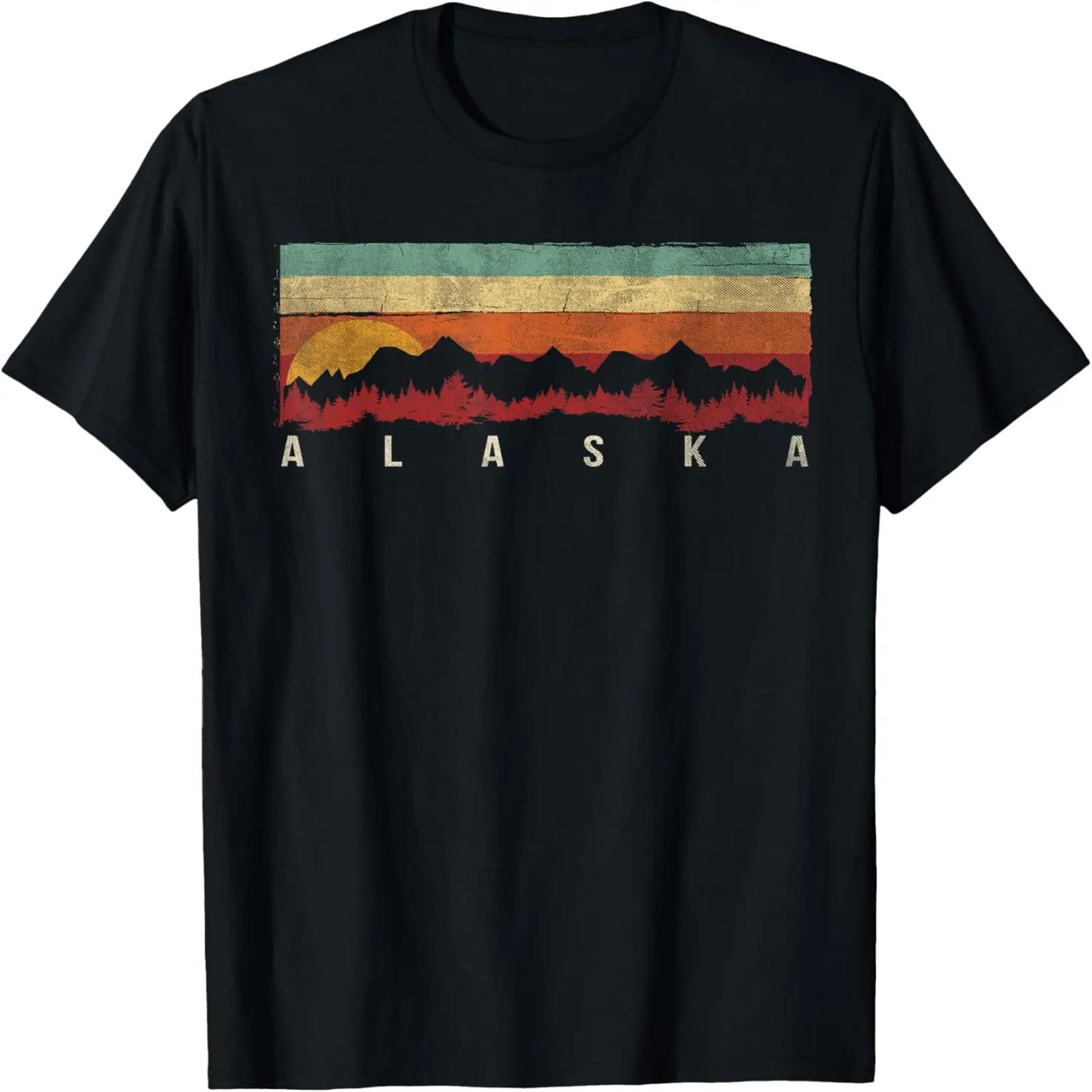 Vintage Alaska T Shirt - Alaska The Last Frontier T Shirt S
