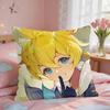 Mika Genshin Game Cushion Cover Short Plush Pillow Case Room Sofa Cushion Covers Home Decor Funda