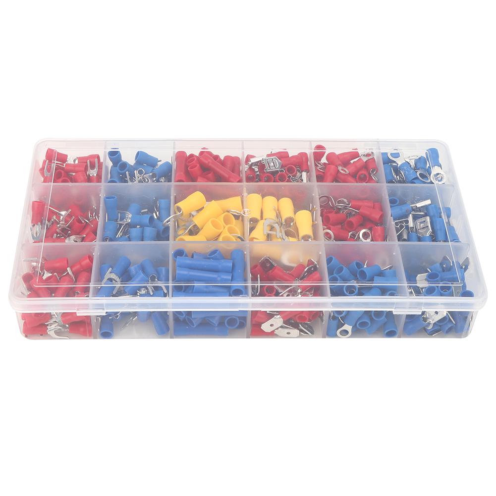 520 buc Terminal presat la rece Conector izolat cu conectare rapidă Accesoriu electric cu fir