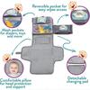 Portable Waterproof Outdoor Baby Changing Pad with Urine Barrier