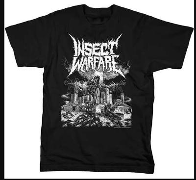 INSECT WARFARE Unisex Short Sleeve T-shirt, Size S-4XL