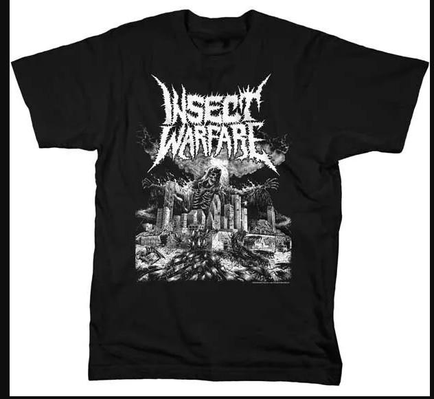 INSECT WARFARE Unisexové tričko s krátkým rukávem, velikost S-4XL