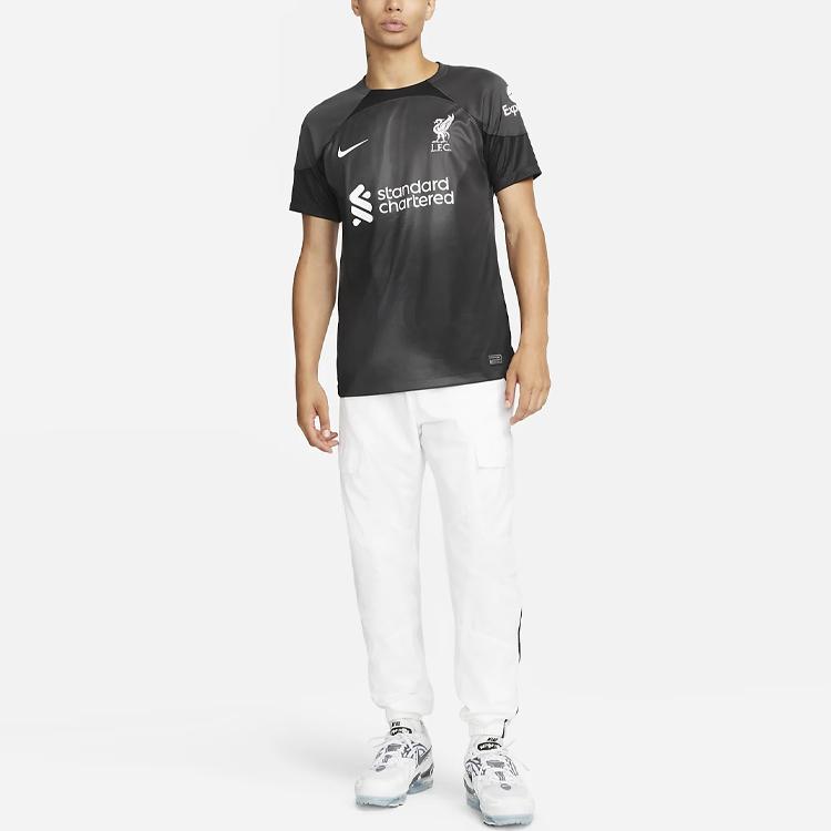 Nike Soccer Jerseys Men's Black Moderate Straight Fit DJ7681-061