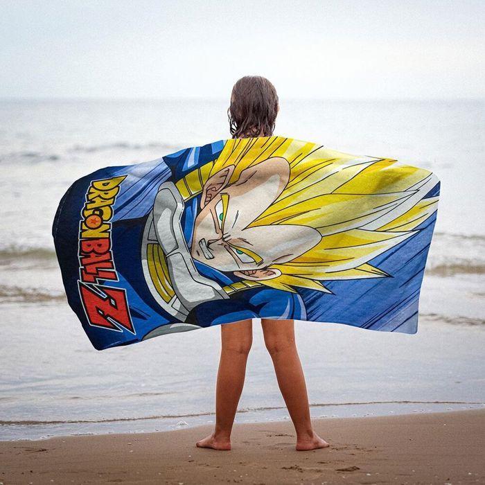 Serviette de bain - Cerda - Dragon Ball Z - Microfibre - Multicolore - 70x140 cm