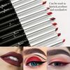 17-Color Set Lip Liner Pencil -Velvety Texture, 24-Hour Long-Wear, Waterproof & Smudge-Resistant, Can Use For Lip & Eyes