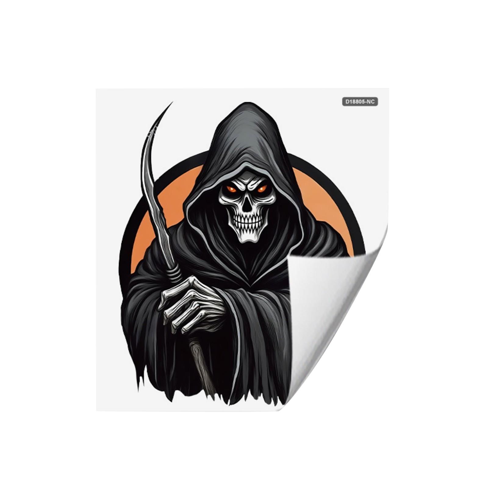 

Хэллоуин Тема Наклейки на стену Мультяшный Кот Тыква Смерть Тыква Собака Креативные Двусторонние Видимые Статические Наклейки One Size