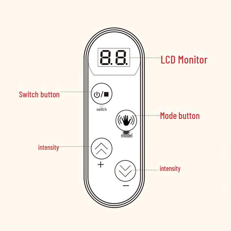 Shangheng Neck and Shoulder Percussion Massager CN plug (adapter included)