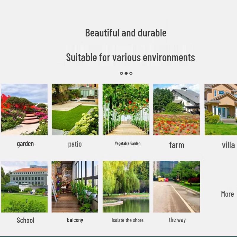 0.6m PVC Garden Fence Post