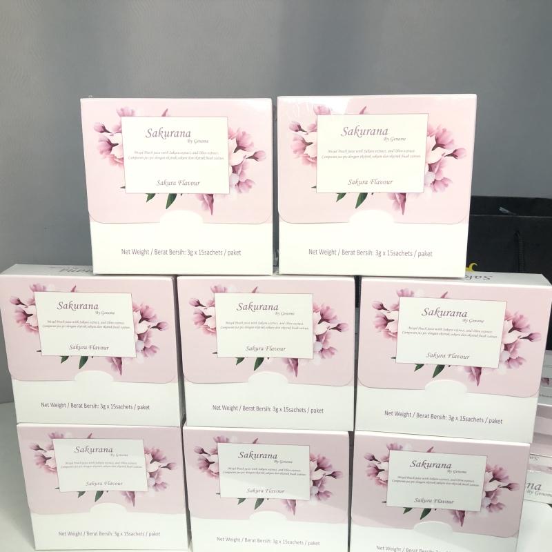 

Отбеливающая антиоксидантная добавка Genome Sakurana 15 пакетиков по 3 г