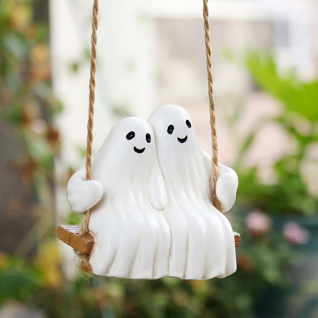 Couple Swing Outdoor Courtyard Home Halloween Atmosphere Decoration Pendant