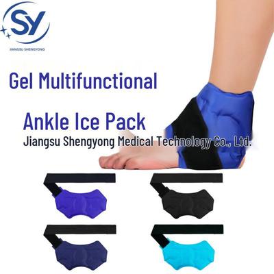 Gel-Kältepack für Fuß & Knöchel: Kühlende Linderung bei Schwellungen und Schmerzen, Sport-Schutzausrüstung